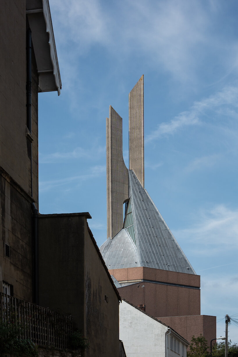 ste murray captures bristol's modernist clifton cathedral in latest 50th-anniversary series