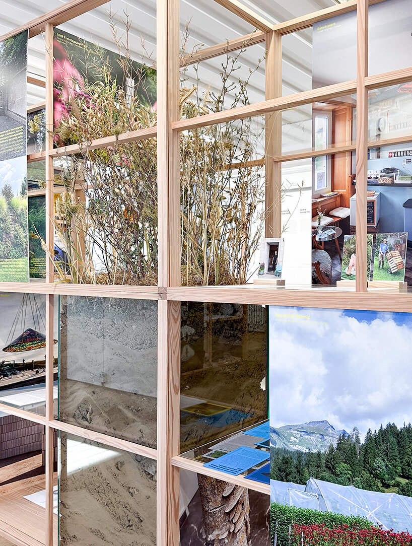 studio other spaces weaves vibrant rugs and boulders into das gelbe haus films for latest exhibition