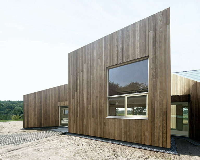 studio to po ma scatters clustered 'tidal house' on dutch texel island