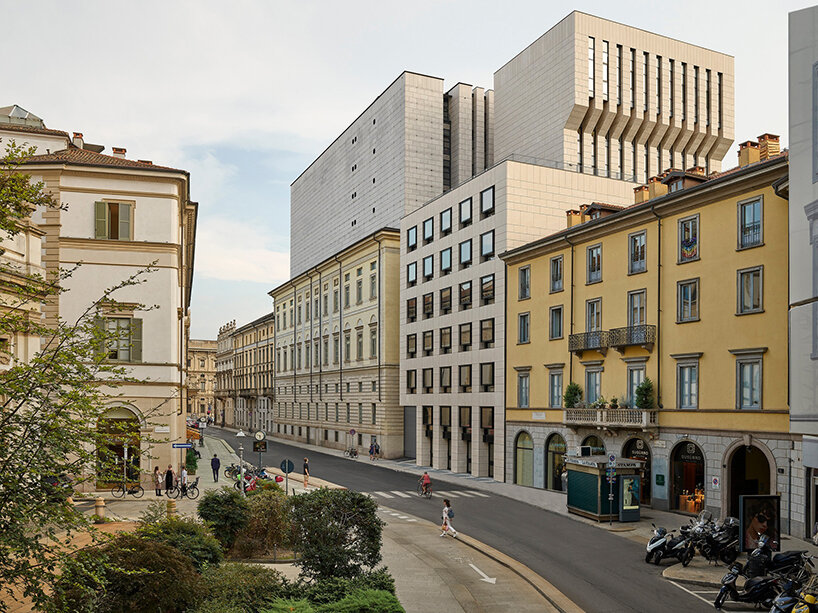 mario botta-designed tower addition for teatro alla scala opens in