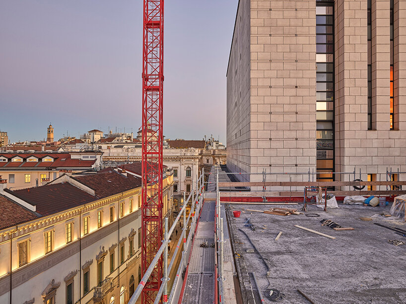 mario botta-designed tower addition for teatro alla scala opens in milan