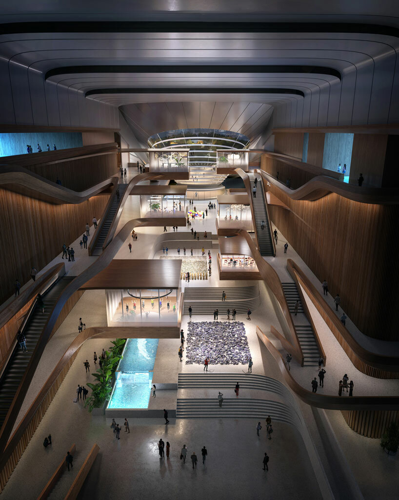 ZHA weaves floating indoor and outdoor spaces for sejong cultural hub proposal