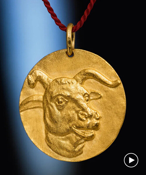 ai weiwei reinterprets his animals/zodiac head sculptures into gold lunar year charms