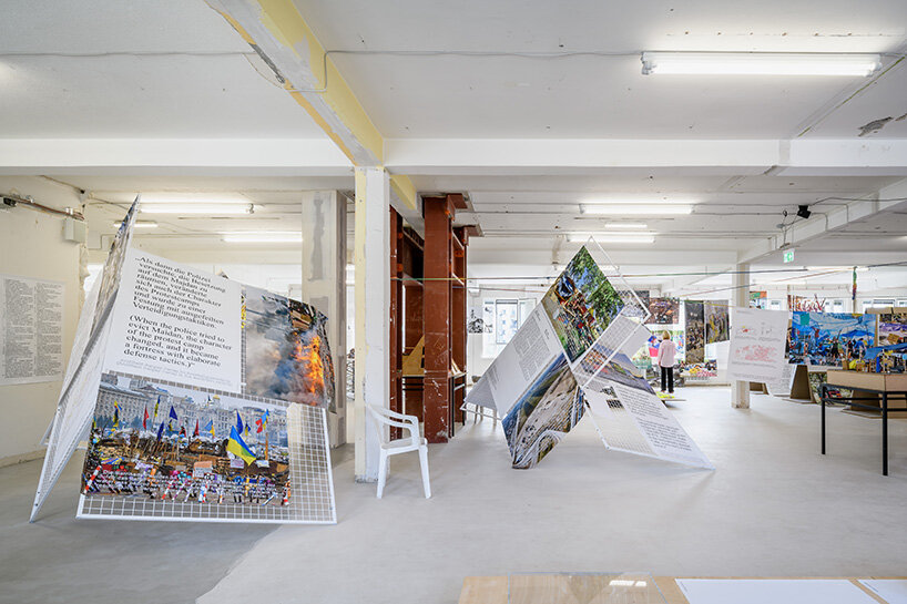 barricades, camps, superglue: DAM exhibition explores dynamics of protest architecture