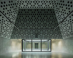 pedevilla inserts inner courtyards & dome-like skylights into workplace renovation in italy