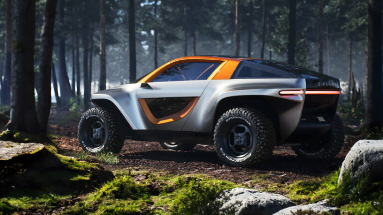 Multi Vehicle multi-terrain electric vehicle SKYE can drive through extreme weather ...