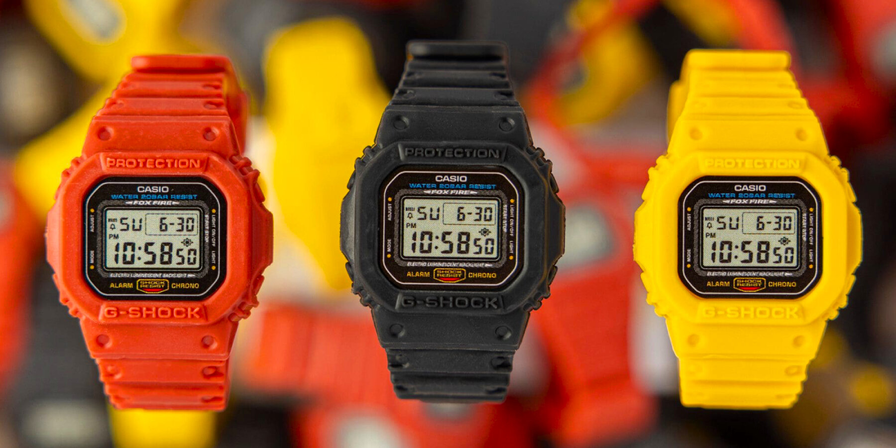 casio remolds G-SHOCK watch into stationery erasers whose hours fade ...
