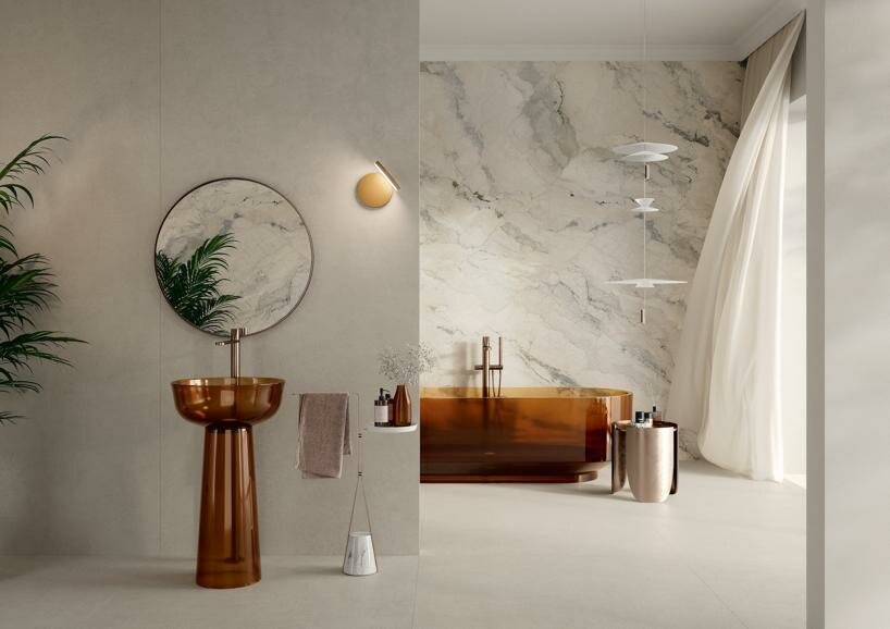 fiandre architectural surfaces expand styles in marmi maximum and balance collections