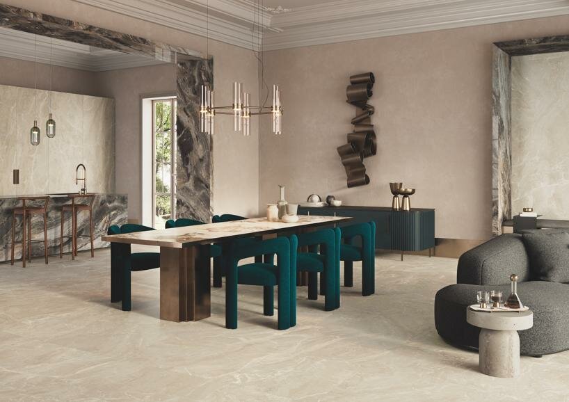 fiandre architectural surfaces expand styles in marmi maximum and balance collections