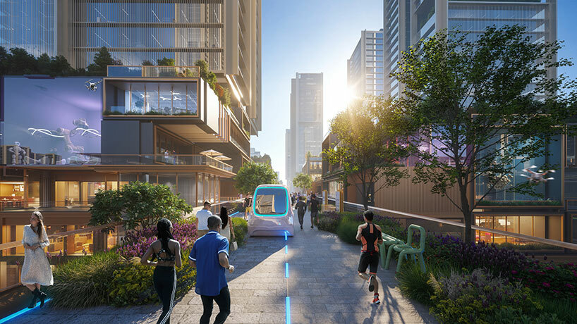 foster + partners' winning yuhang masterplan will bring a lush neighborhood to hangzhou