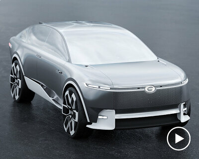 from ocean to road, GAC adds plastic, seaweed & bio-based materials to hydrogen ERA car