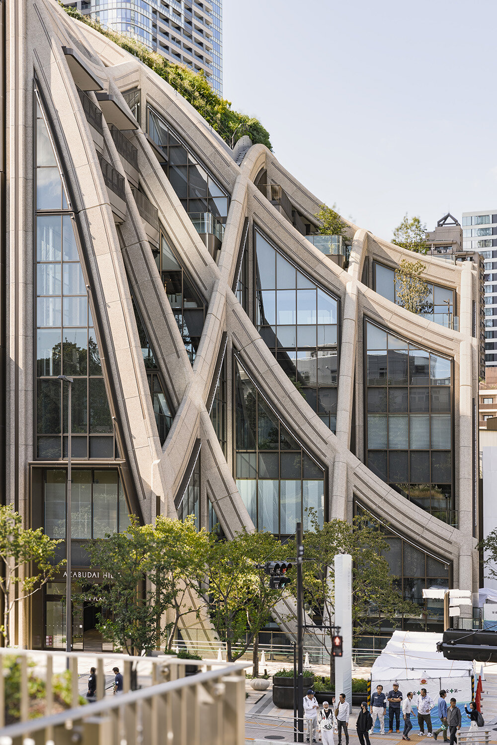 heatherwick studio's mixed-used azabudai hills opens in tokyo