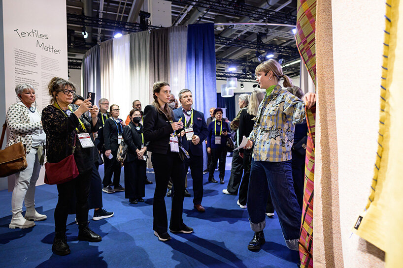 heimtextil trends 24/25 present textile innovations, including plant-based
