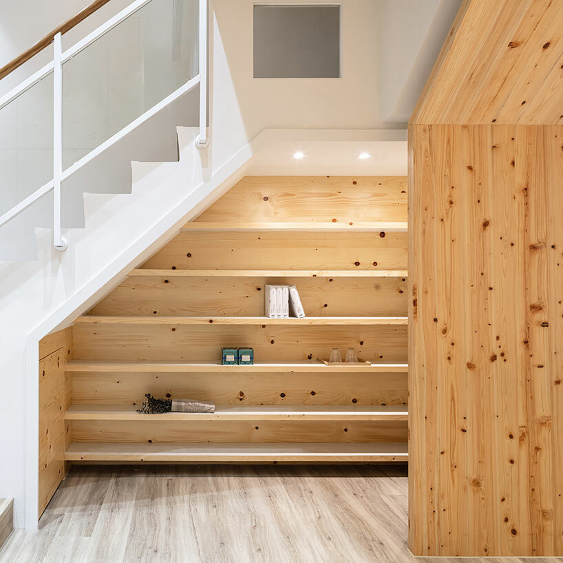 speckled windows illuminate TYarchistudio's renovated 'house OO' in taiwan