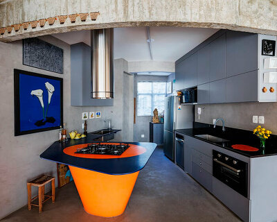 renovation project of 1961 apartment in brazil exudes modern sophistication