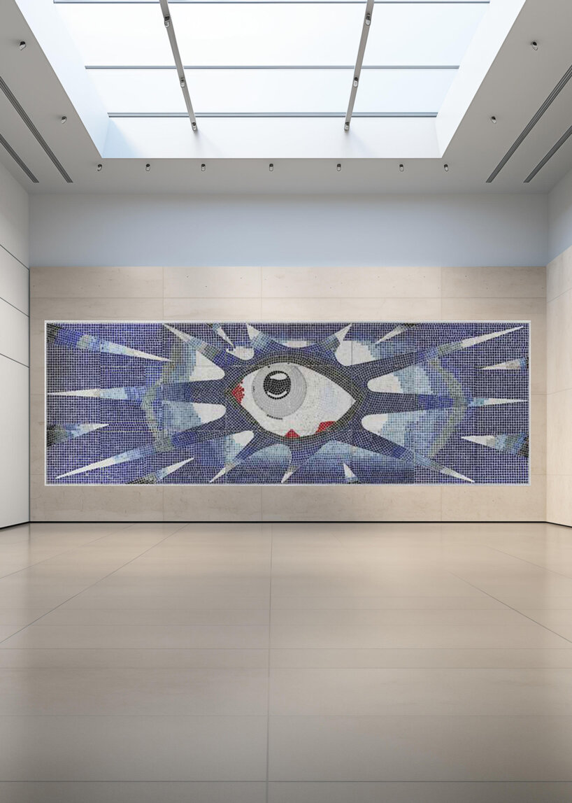 17,000 tiles of beatlemania: john lennon's psychedelic swimming pool mosaic heads to auction