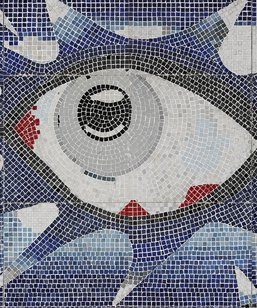 17,000 tiles of beatlemania: john lennon's psychedelic swimming pool mosaic heads to auction