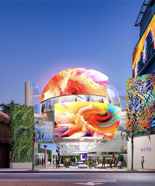 is a tiny version of the las vegas sphere coming to los angeles’s sunset boulevard?