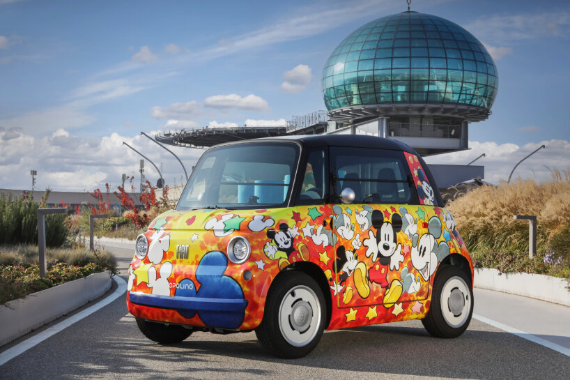 Mickey mouse electric sales car