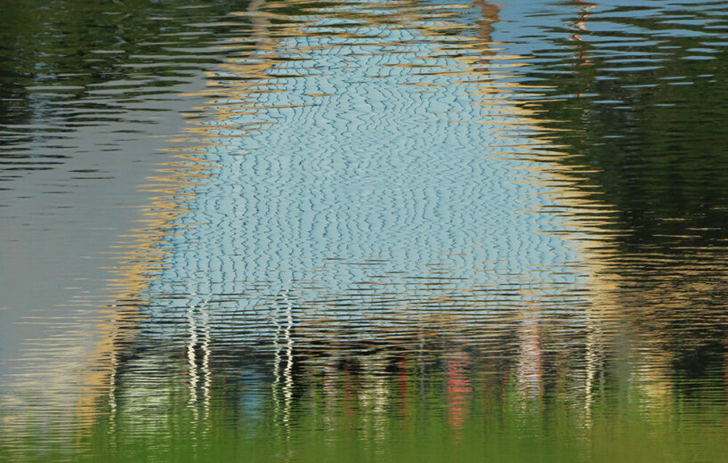 paul clemence pays homage to oscar niemeyer's pampulha ensemble with lyrical textile art