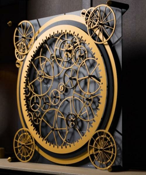 tm solaris by the moving mechanics forges sun-inspired kinetic timepiece