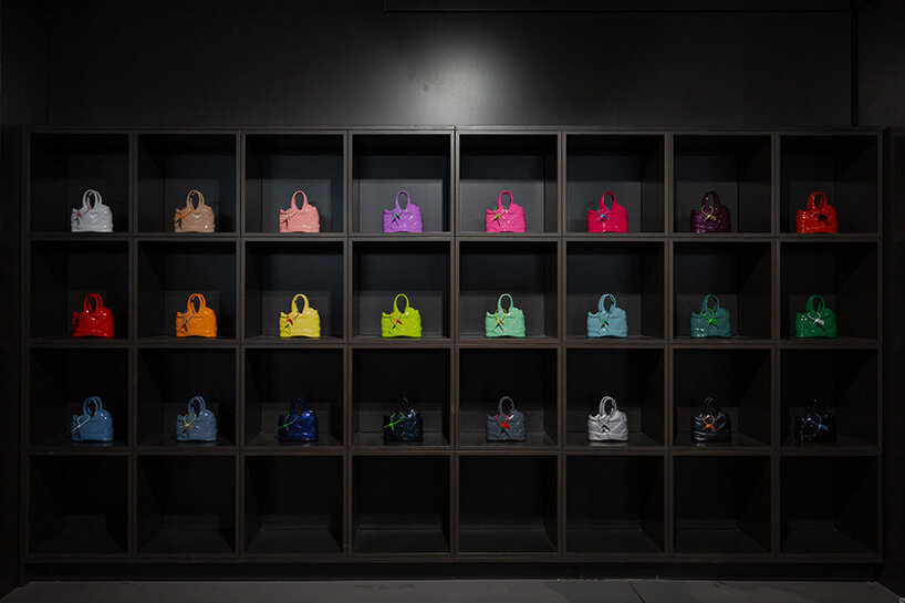 niels nijman brings AI-generated bags and shoes to life at dutch design week