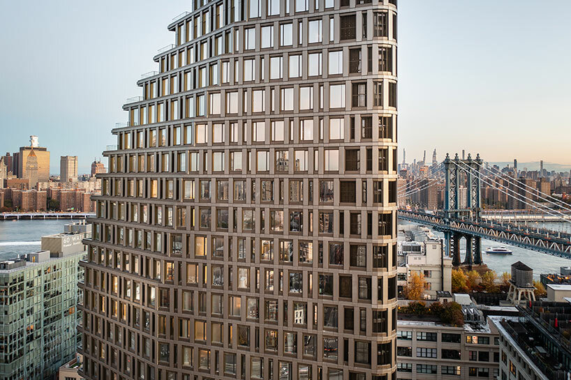 explore brooklyn's twisting 'olympia' tower as amenities complete in dumbo