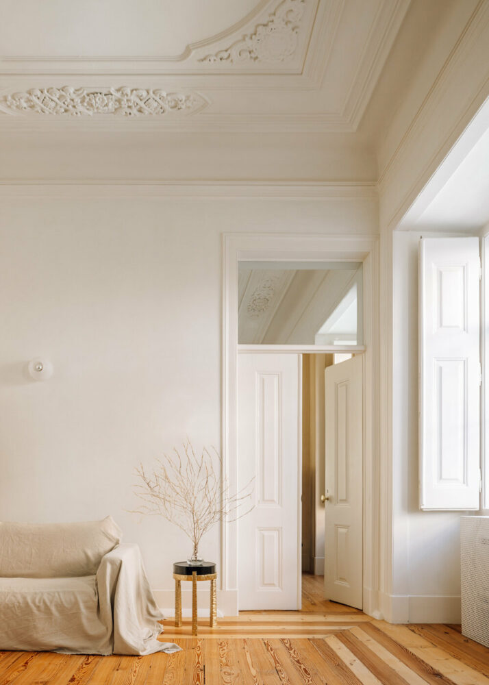 studio gameiro infuses modern touches into historic palmeira apartment in lisbon