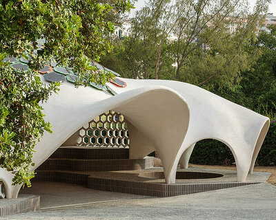 vaulted pavilion E4 introduces modern classroom concept for outdoor learning