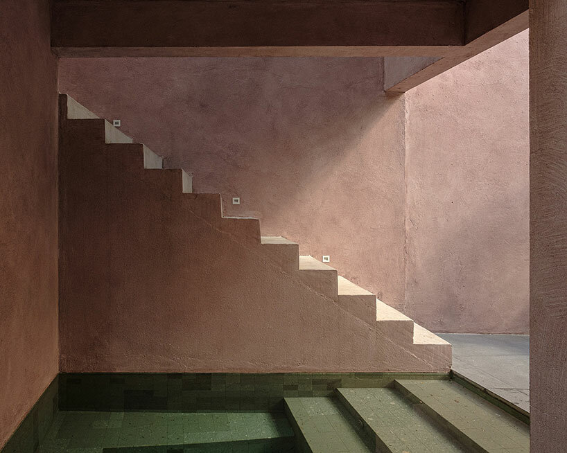 brazilian studio entre escalas builds a tiny pink swimming house for 'casa vila mariana'