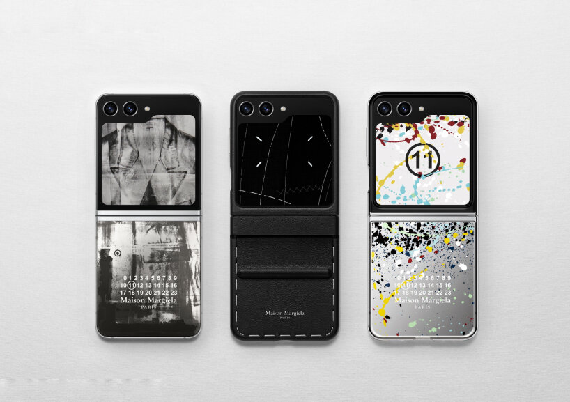 samsung teams up with maison margiela for new galaxy Z flip5 