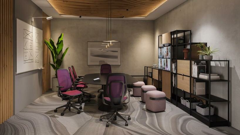 steelcase’s karman creates an ergonomic office chair for an age of restraint