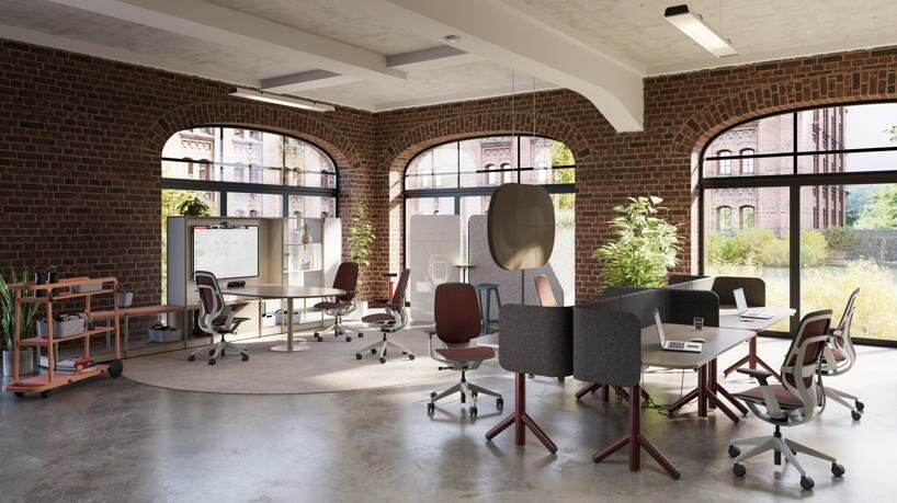 steelcase’s karman is ergonomic office chair for an age of restraint
