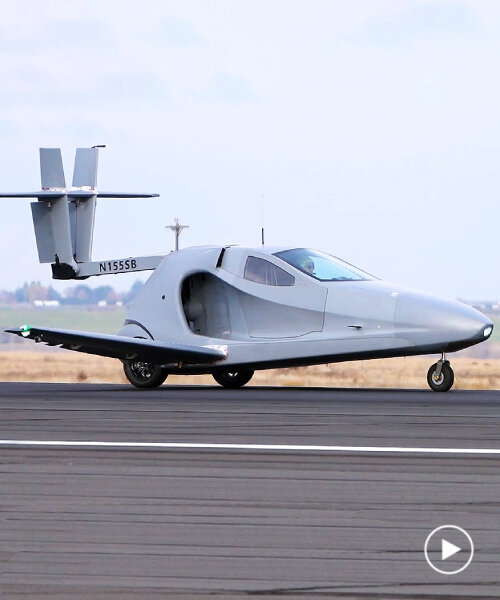 road-legal flying car 'switchblade' takes its successful first flight and landing in washington