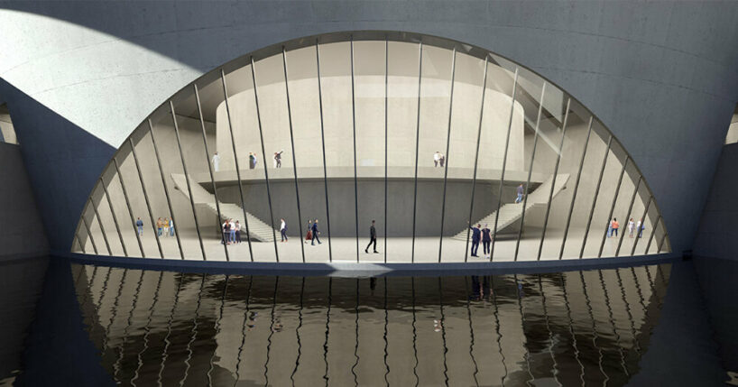 Tadao Ando II Center for the Performing Arts in Sharjah includes a floating cultural arena