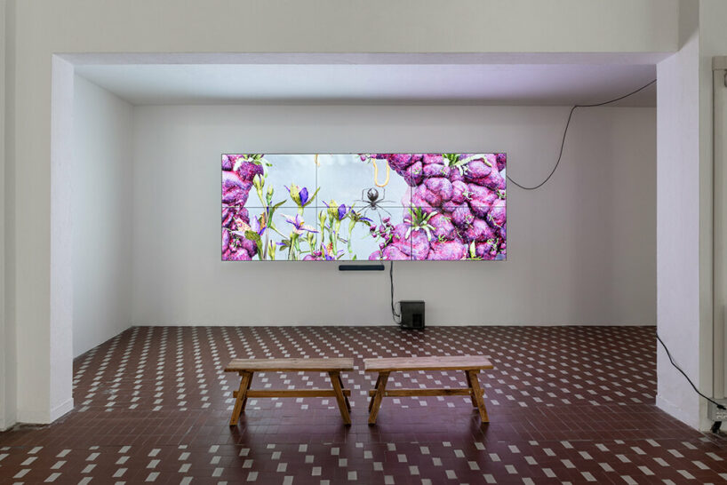 theo triantafyllidis' simulations at spazio vitale explore the absurdity of human existence