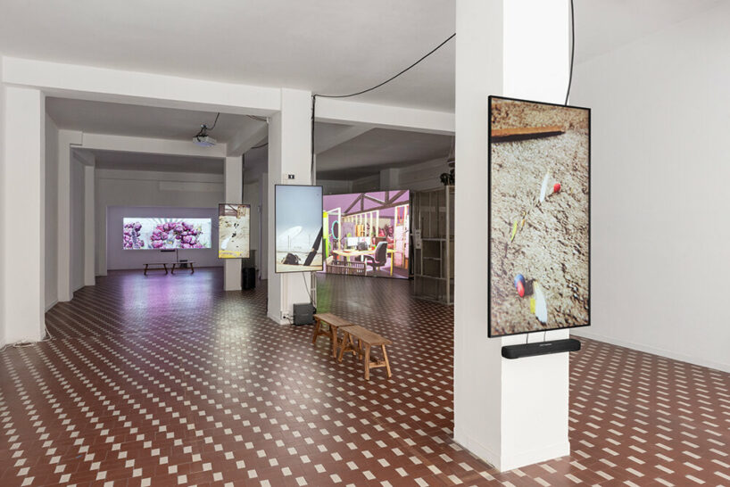 theo triantafyllidis' simulations at spazio vitale explore the absurdity of human existence