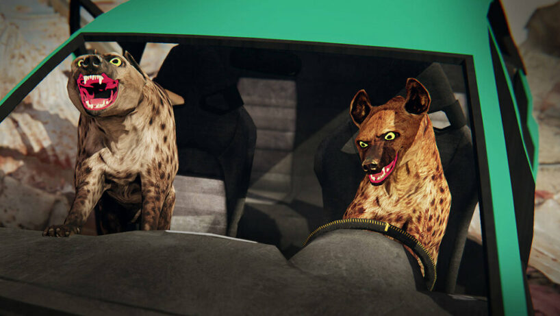 theo triantafyllidis' simulations at spazio vitale explore the absurdity of human existence