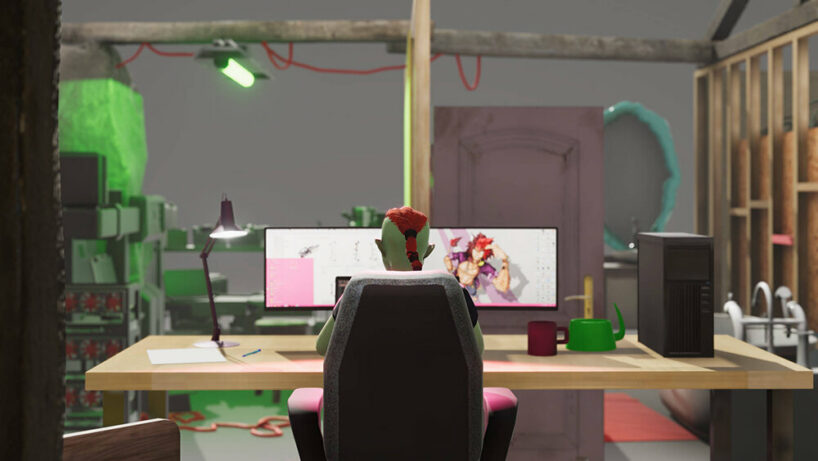 theo triantafyllidis' simulations at spazio vitale explore the absurdity of human existence