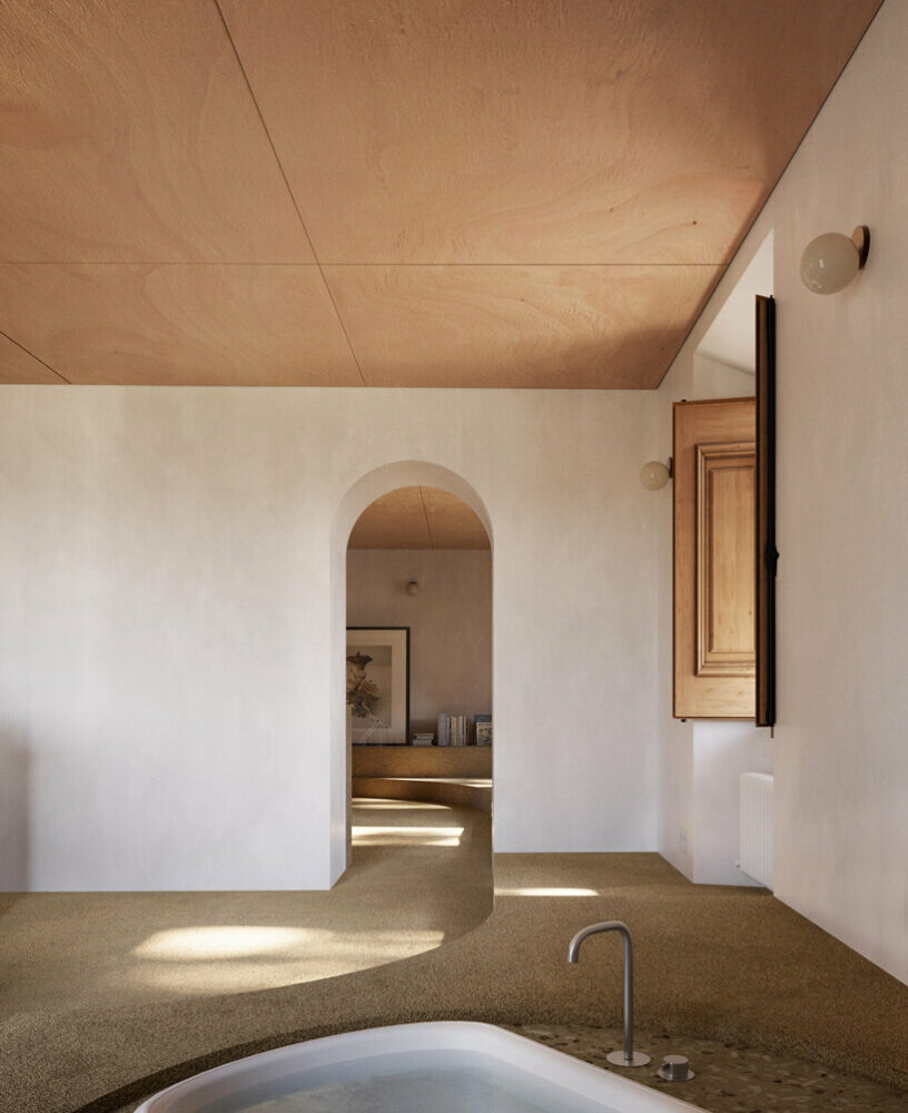 mesura's minimalistic residence brings a contemporary twist to catalan ...