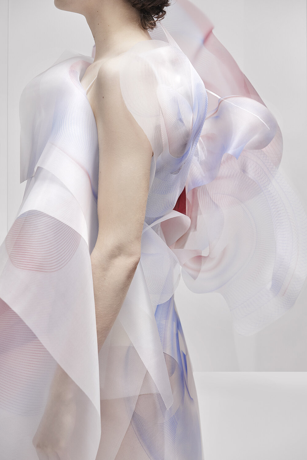 in camera: ying gao explores robotic clothing as living portraits