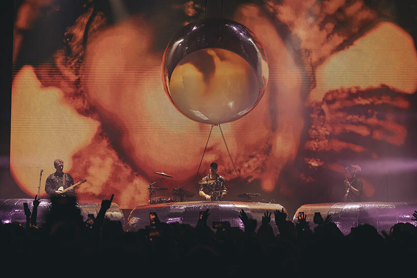 BIG unveils immersive stage design with inflatable sphere for whomadewho's global tour