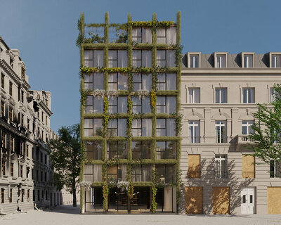 stackable like LEGO, ReHome is a modular building solution for the global housing crisis