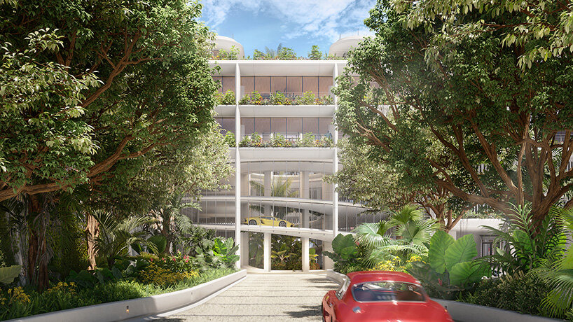 stepping gardens shape foster + partners' 'the alton' in miami beach