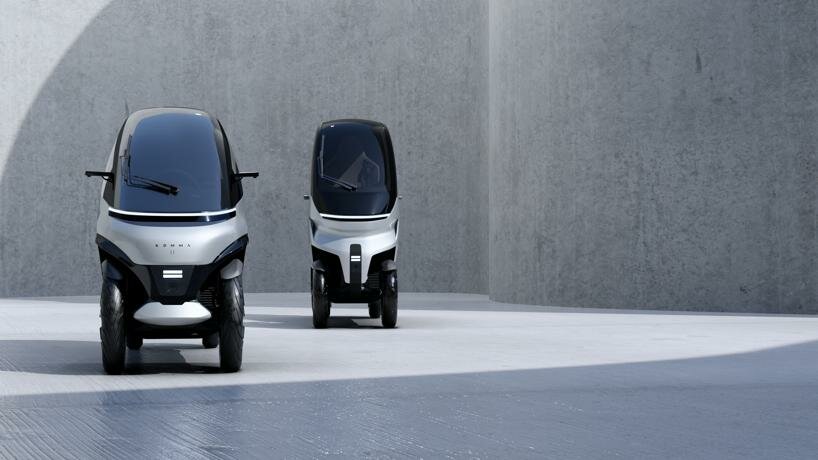 granstudio and komma create compact, safety-centric EV for modern urbanites