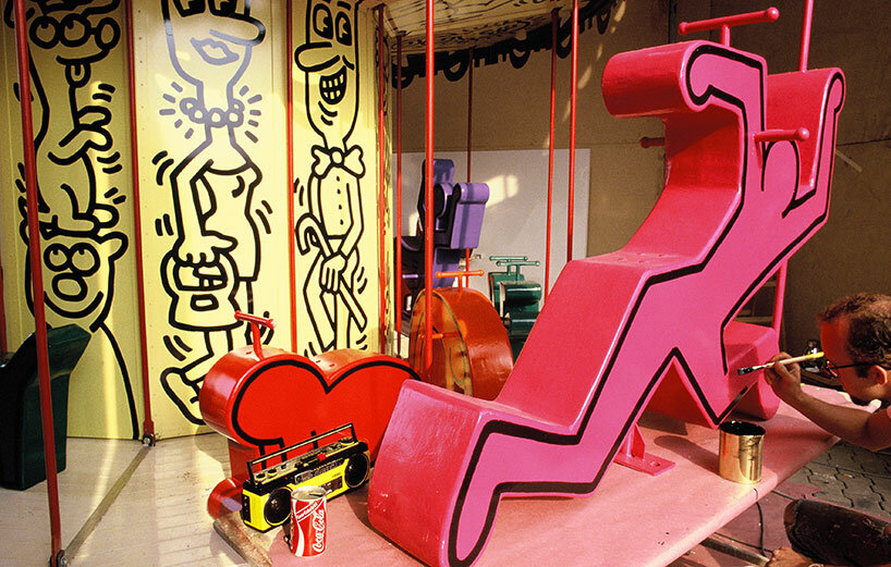 reviving luna luna: world's first amusement park with works by haring & basquiat lands in LA