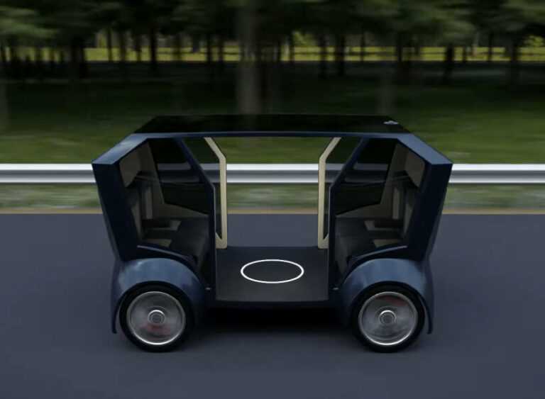 autonomous vehicle zPod drives itself using technology inspired by ...