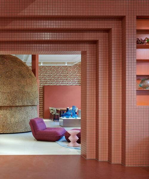 POLSPOTTEN's amsterdam space playfully recreates heritage designs amid terracotta hues