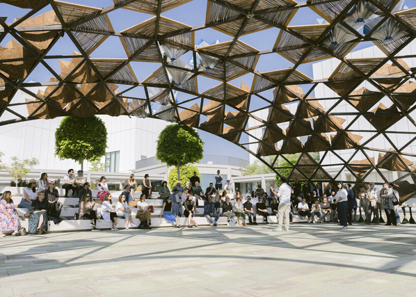 COP28 hosts tarabot, a modular interspecies pavilion at dubai's jameel arts centre