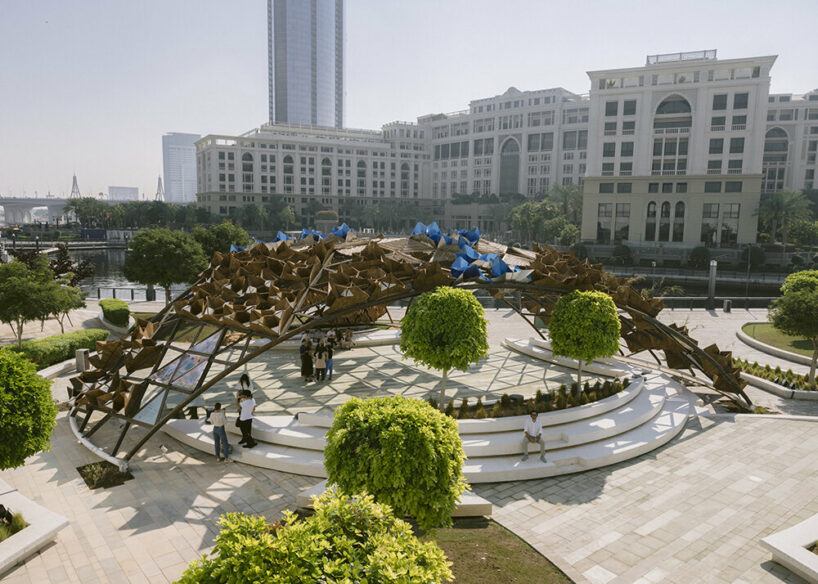 COP28 hosts tarabot, a modular interspecies pavilion at dubai's jameel arts centre
